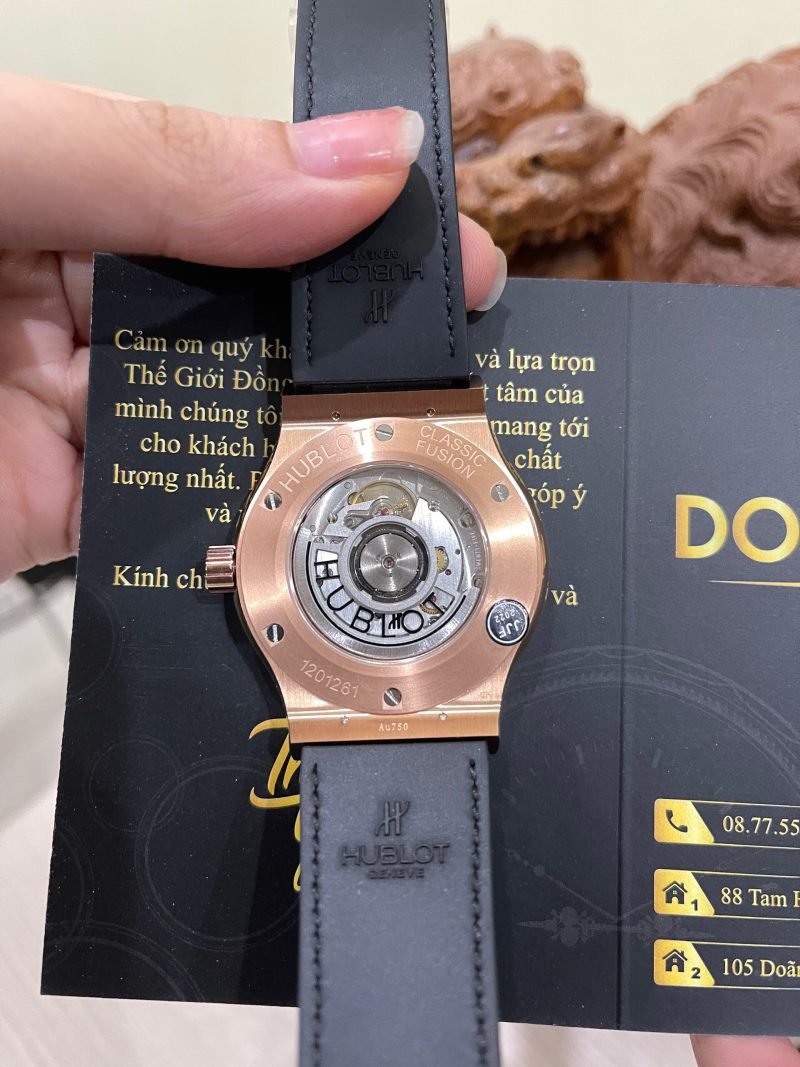 Hublot King Gold Chế Tác Niềng Kim Cương Moissanite - Kim Cương Tự Nhiên