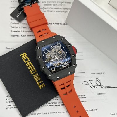 ĐỒNG HỒ RICHARD MILLE REPLICA RM 11-03 PHIÊN BẢN CAM ĐEN