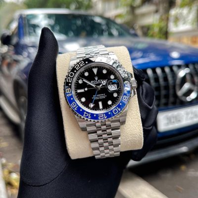 Đồng Hồ Nam Rolex Clean Factory GMT Master II Phiên Bản Batman