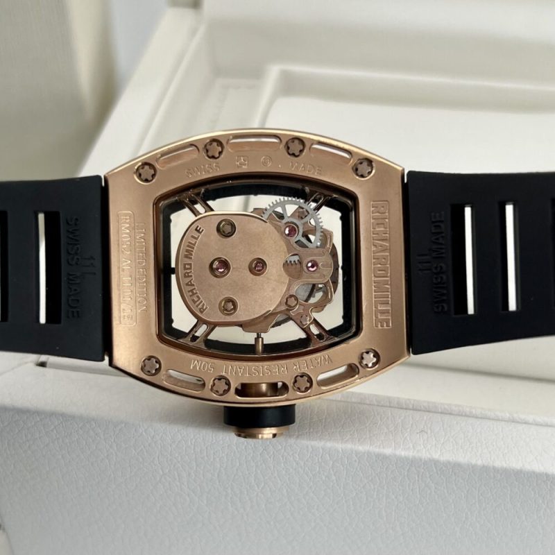 ĐỒNG HỒ RICHARD MILLE RM SKULL REP PHIÊN BẢN VÀNG ĐEN CỰC CHẤT