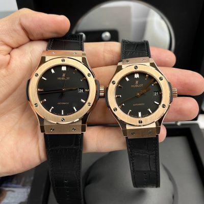 Đồng Hồ Cặp Máy Thụy Sĩ Hublot Classic Đủ Màu