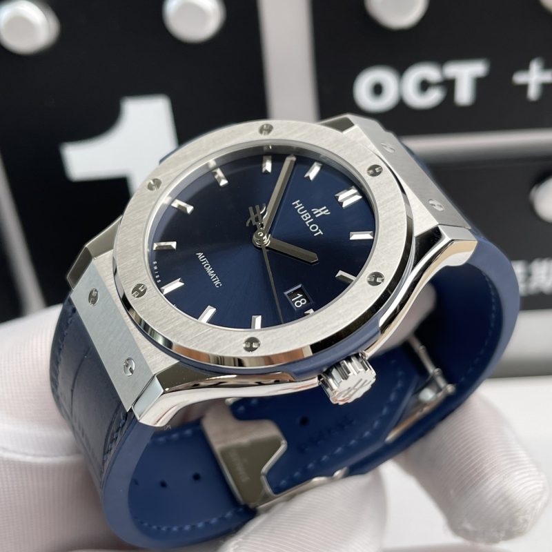 ĐỒNG HỒ HUBLOT CLASSIC FUSION TITANIUM BLUE 38MM-42MM