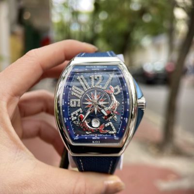 Đồng Hồ Franck Muller V45 Cá Koi Rep 11 ABF Thụy Sỹ Cao Cấp Nam 45mm