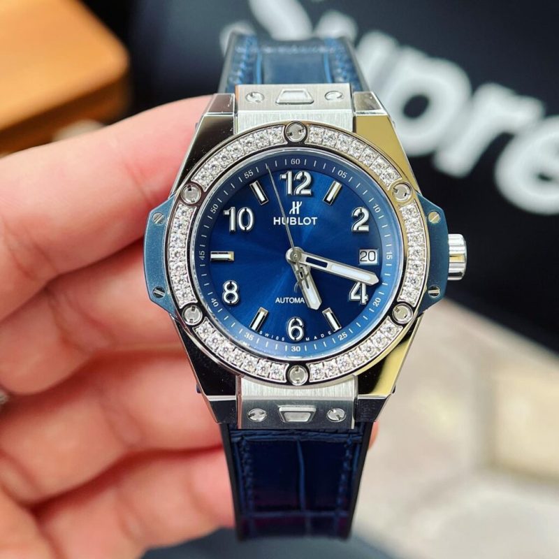 Đồng Hồ Hublot Rep 1:1 Cao Cấp Nhất Big Bang One Click Blue Dial