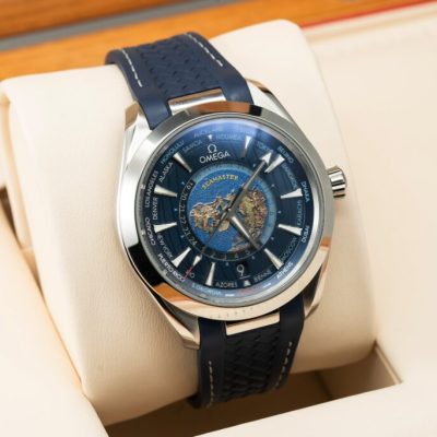 Đồng Hồ Omega Seamaster Aqua Terra World Time Automatic Chronometer Rep 11 43mm