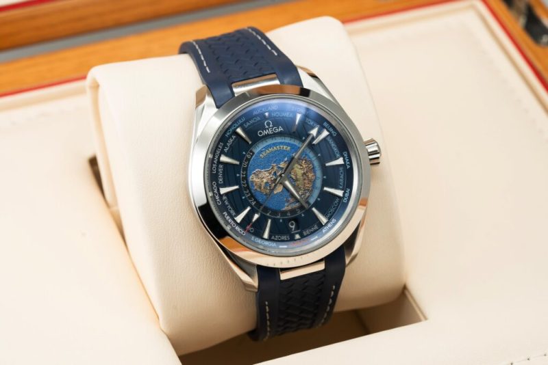 Đồng Hồ Omega Seamaster Aqua Terra World Time Automatic Chronometer Rep 11 43mm