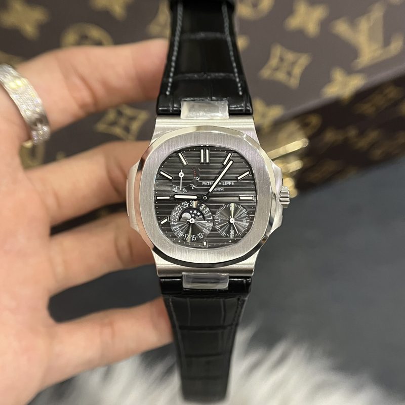 Đồng Hồ Patek Philippe Nautilus 5712G-001 Replica 11 Thụy Sỹ Mặt Xám 40mm