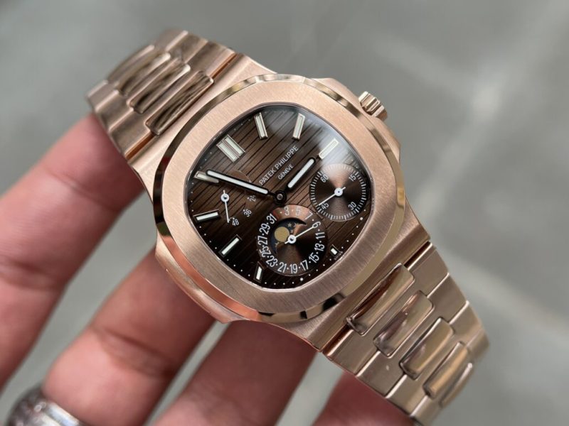 Đồng Hồ Patek Philippe Nautilus 5712R Rep 11 Mặt Số Chocolate New 2023 40mm