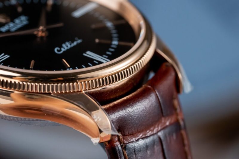 Đồng Hồ Rolex Cellini 50505 Rep 11 Cao Cấp Nhất Dây Da Màu Nâu MKS 39mm