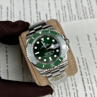 Đồng Hồ Rolex Submariner Date 116610LV Hulk Rep 11 Clean Factory Cao Cấp Nhất 40mm