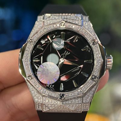 Đồng Hồ Hublot Classic Fusion Orlinski Nam Kim Cương Nhân Tạo