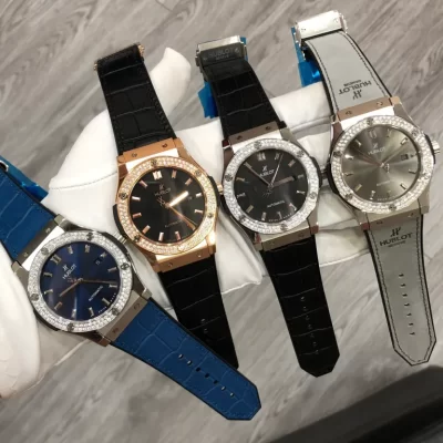 Bộ Sưu Tập Hublot Máy Nhật Miyota Chính Hãng Viền Đá