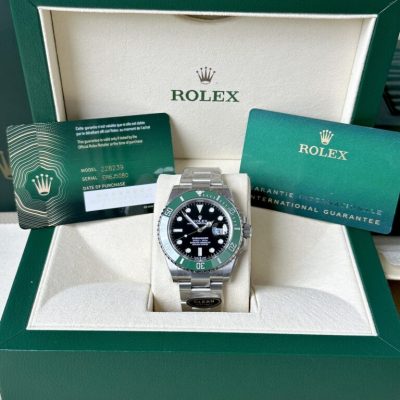 Đồng Hồ Rolex Submariner Mặt Số Đen Replica 1:1 Clean Factory 41mm