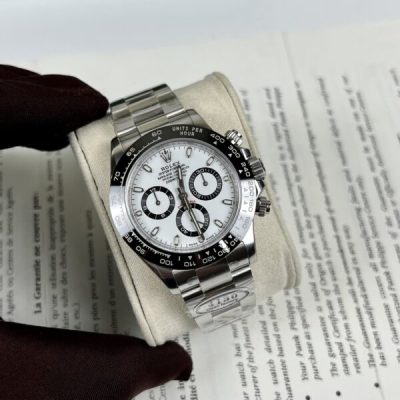 Đồng Hồ Rolex Daytona Clean Factory Mặt Số Trắng Rep 11 Cao Nhất 40mm