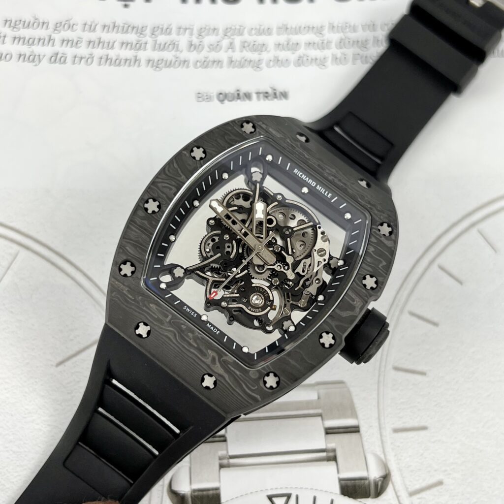 Đồng Hồ Richard Mille Tourbillon RM055 Full CarBon