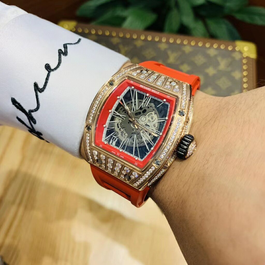 Đồng Hồ Richard Mille RM010 Đính Đá