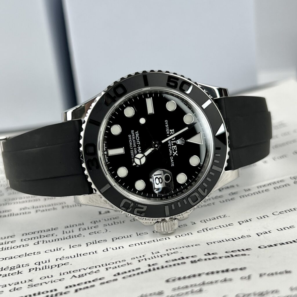 Đồng Hồ Rolex Yacht Master Rep 11 Clean Factory Dây Cao Su