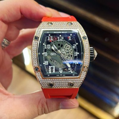 ĐỒNG HỒ RICHARD MILLE RM010 SIÊU CẤP VÀNG HỒNG ĐÍNH ĐÁ