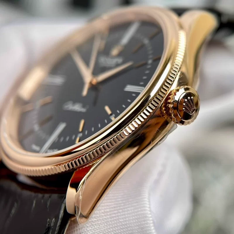 Đồng Hồ Rolex Cellini 50505 Dây Da Bản Chế Tác Cao Cấp Nhất