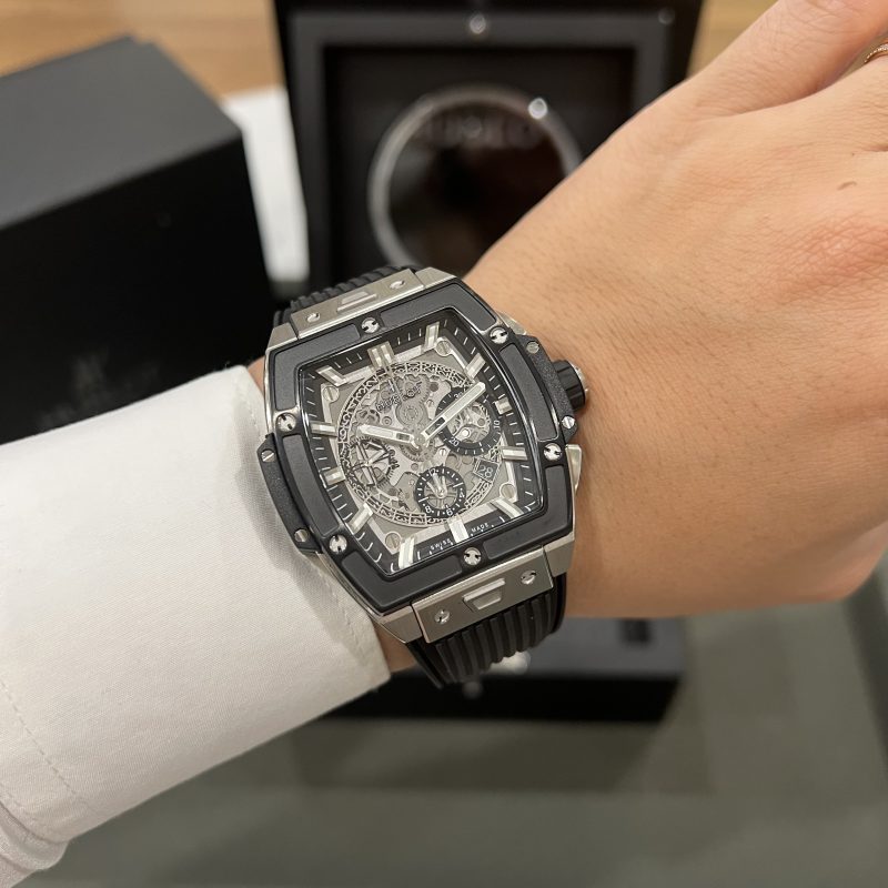 Đồng Hồ Cơ Hublot Spirit Of Big Bang Chronograph Rep Cao Cấp Nhất Nam 42mm