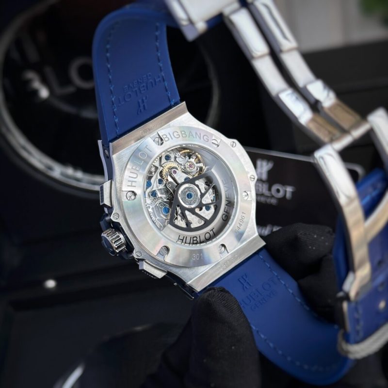 Đồng Hồ Hublot Big Bang Geneve Chronograph Màu Xanh Dương