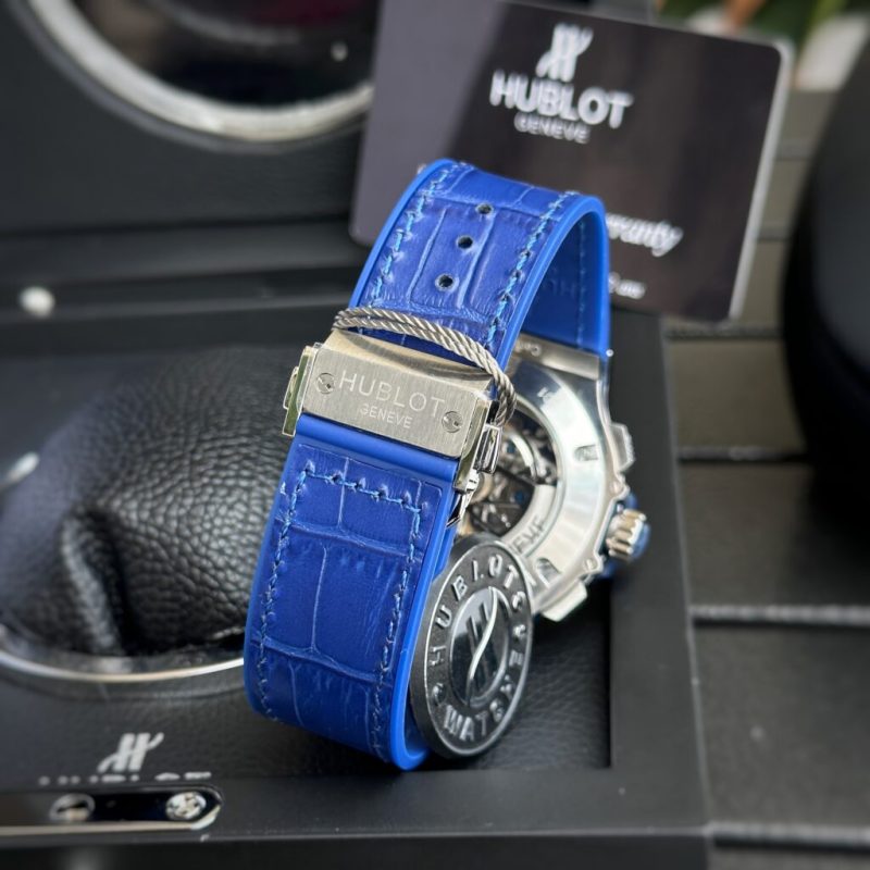 Đồng Hồ Hublot Big Bang Geneve Chronograph Màu Xanh Dương