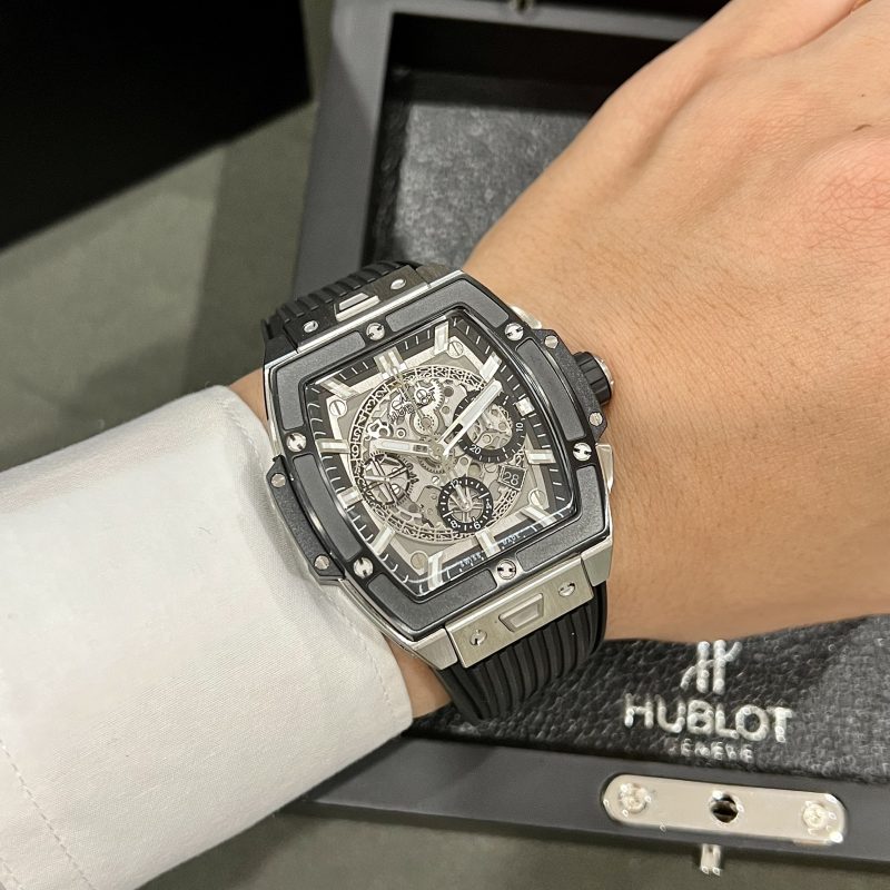 Đồng Hồ Cơ Hublot Spirit Of Big Bang Chronograph Rep Cao Cấp Nhất Nam 42mm