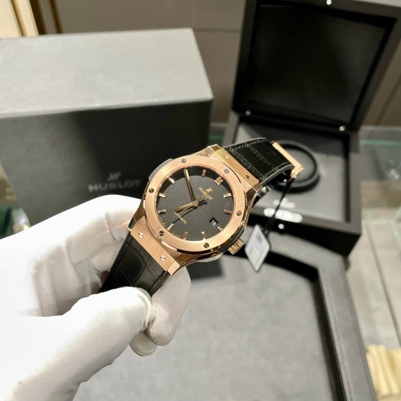 Hublot King Gold - Bản Màu Huyền Thoại Máy Thụy Sĩ