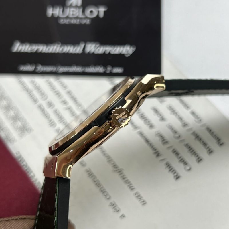 Đồng Hồ Nam Hublot Classic Fusion King Gold Green Dial New 2023 Replica