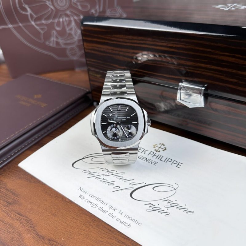 Đồng Hồ Nam Cao Cấp Patek Philippe Nautilus 5712G Replica 11 Thụy Sỹ GR 40mm