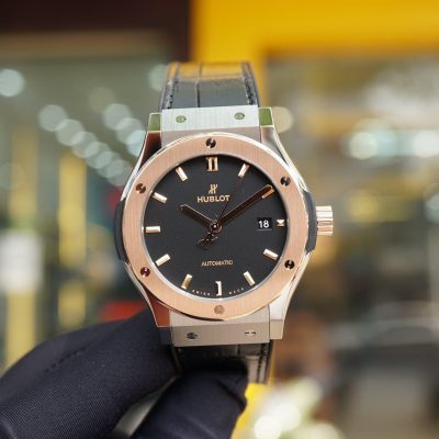 Hublot Demi King Gold Chuẩn Auth Full Box