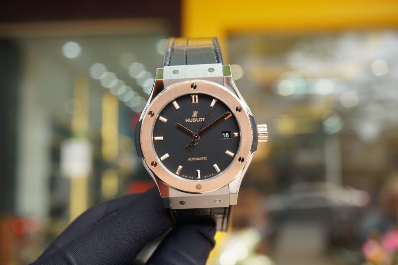 Hublot Demi King Gold Chuẩn Auth Full Box