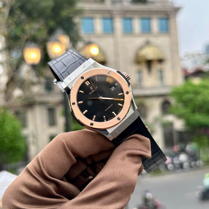 Hublot Demi King Gold Chuẩn Auth Full Box