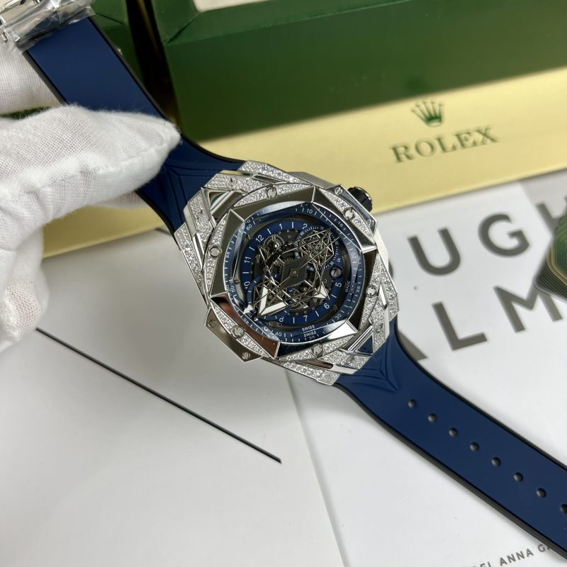 Đồng Hồ Replica Nam Hublot Big Bang Sang Bleu II Xanh Dương Thụy Sỹ 45mm