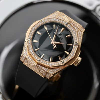 Đồng Hồ Hublot Orlinski King Gold Pave Full Diamonds