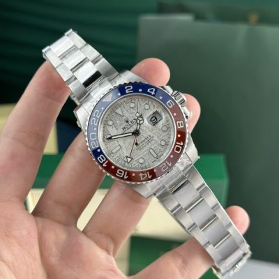 Đồng Hồ Mặt Thiên Thạch Rolex GMT Master II Pepsi Replica