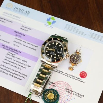 Đồng Hồ Rolex Submariner Bọc Vàng Tinh Chỉnh Máy Caliber 3235